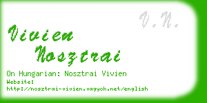 vivien nosztrai business card